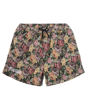 FLORAL WOVEN SHORTS
