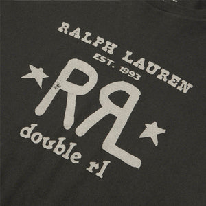 RRL T-Shirts SS LOGO CREWNECK TEE