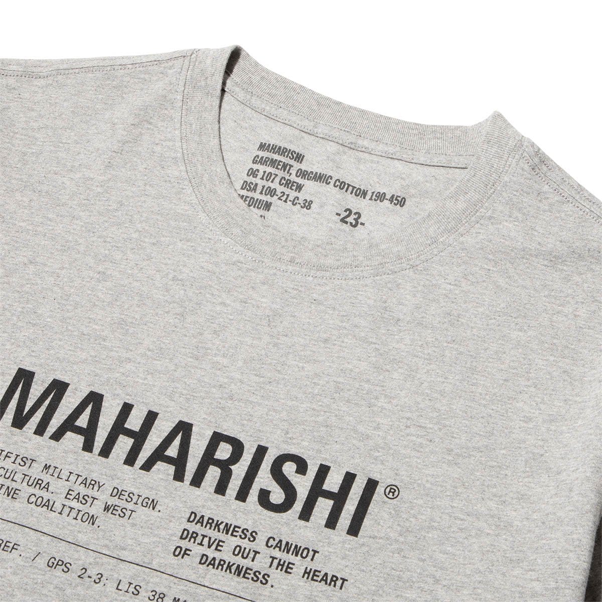 Maharishi T-Shirts MAHA MILTYPE21 T-SHIRT