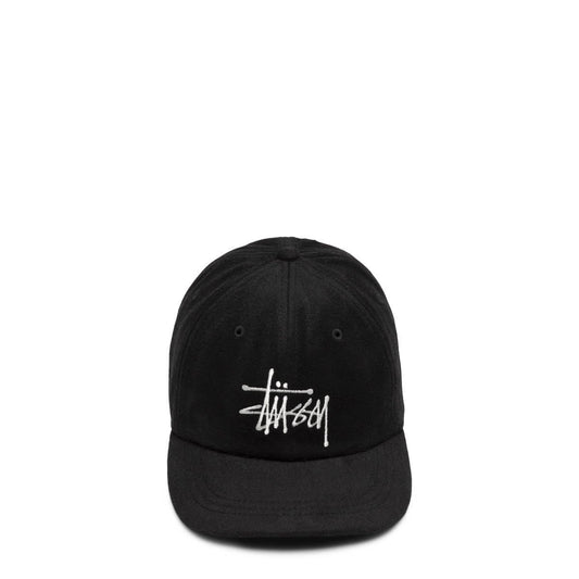 Stüssy Headwear BLACK / O/S FUZZY WOOL BIG LOGO LOW PRO CAP