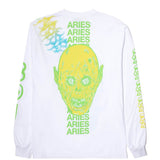 Aries T-Shirts FRENCH MONSTER LS TEE