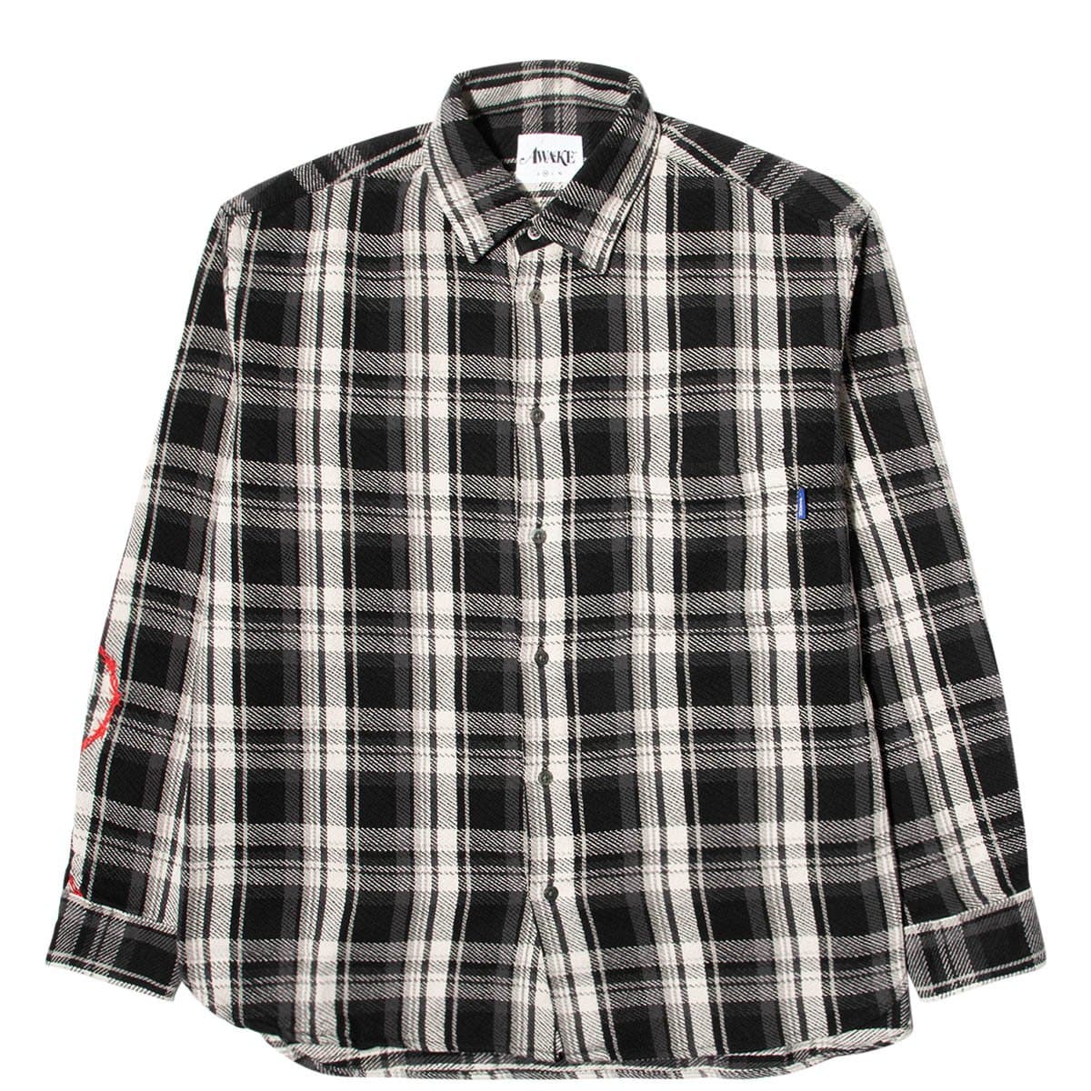 Awake NY Shirts HEAVYWEIGHT BARBED WIRE BACK FLANNEL