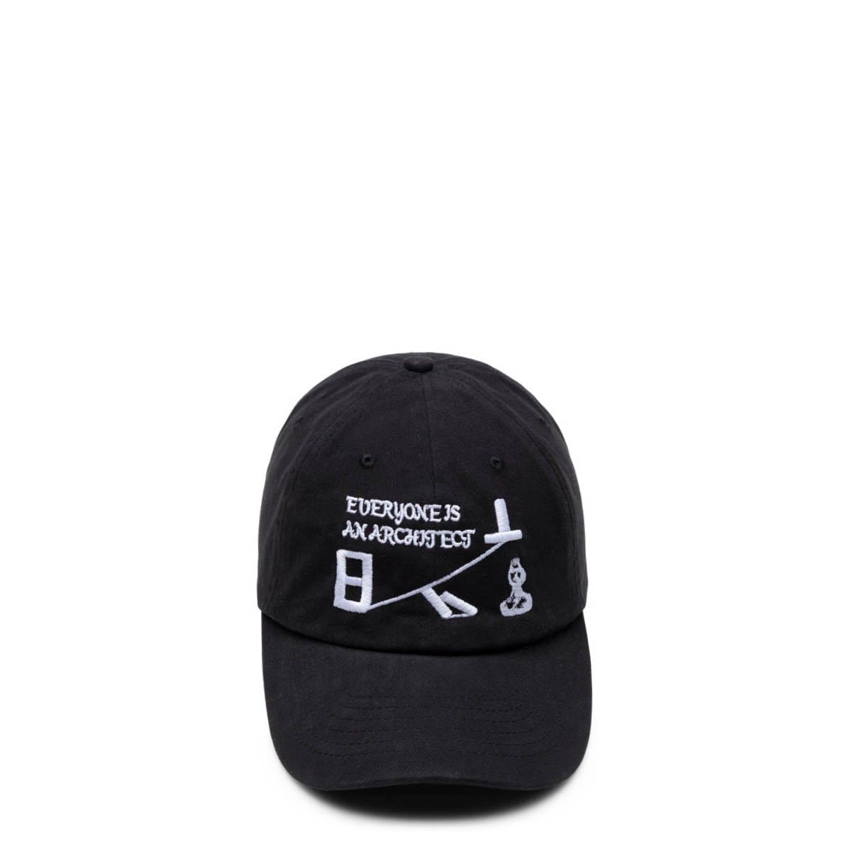 ALLCAPSTUDIO Headwear BLACK / O/S ARCHITECTURE CAP