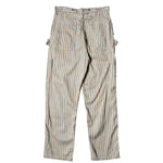 Load image into Gallery viewer, Kapital Bottoms LINEN BLUES HICKOREE LUMBER PANTS
