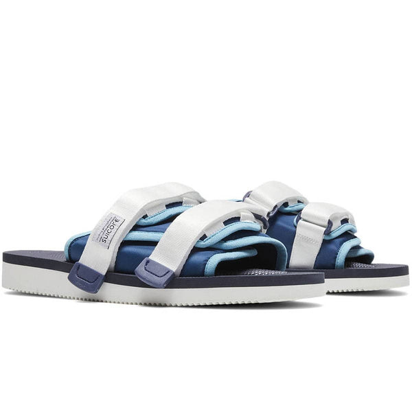 Suicoke Moto Cab Slide Sandal in blue/navy