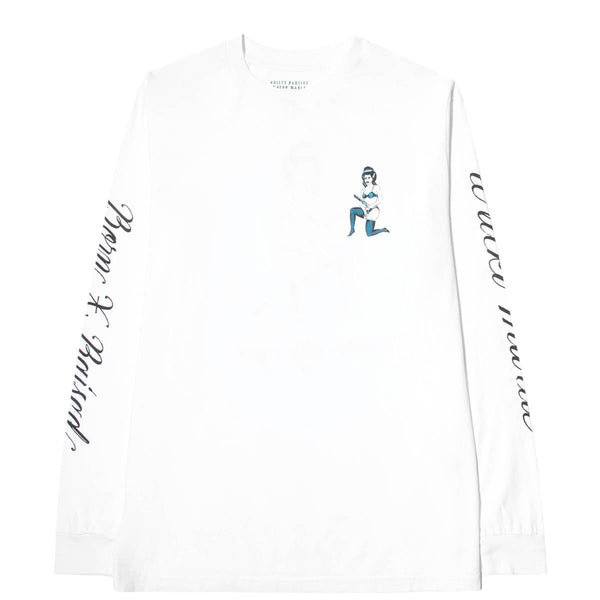 x Born x Raised / CREW NECK T-SHIRT (TYPE-1) White – Bodega