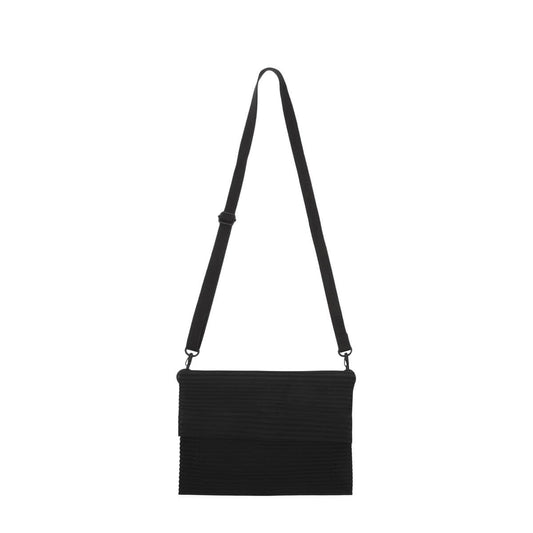 Homme Plissé Issey Miyake Bags & Accessories BLACK / O/S PLEATS FLAT BAG3