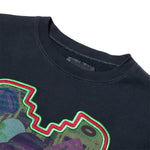 Load image into Gallery viewer, Cav Empt Overdye Embroidered Frame Crew Neck Black
