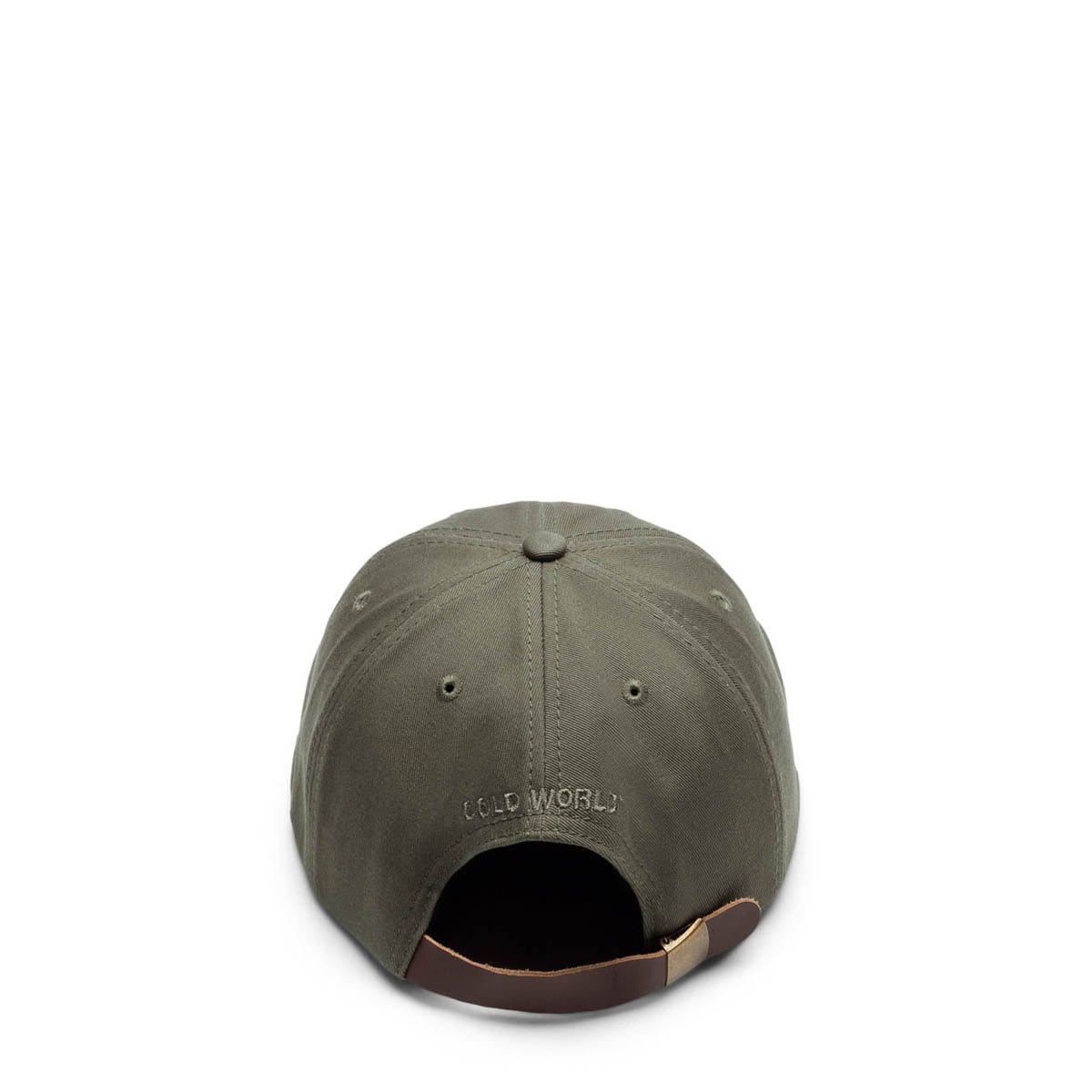 Cold World Frozen Goods Headwear OLIVE / O/S RECORD GROOVE HAT
