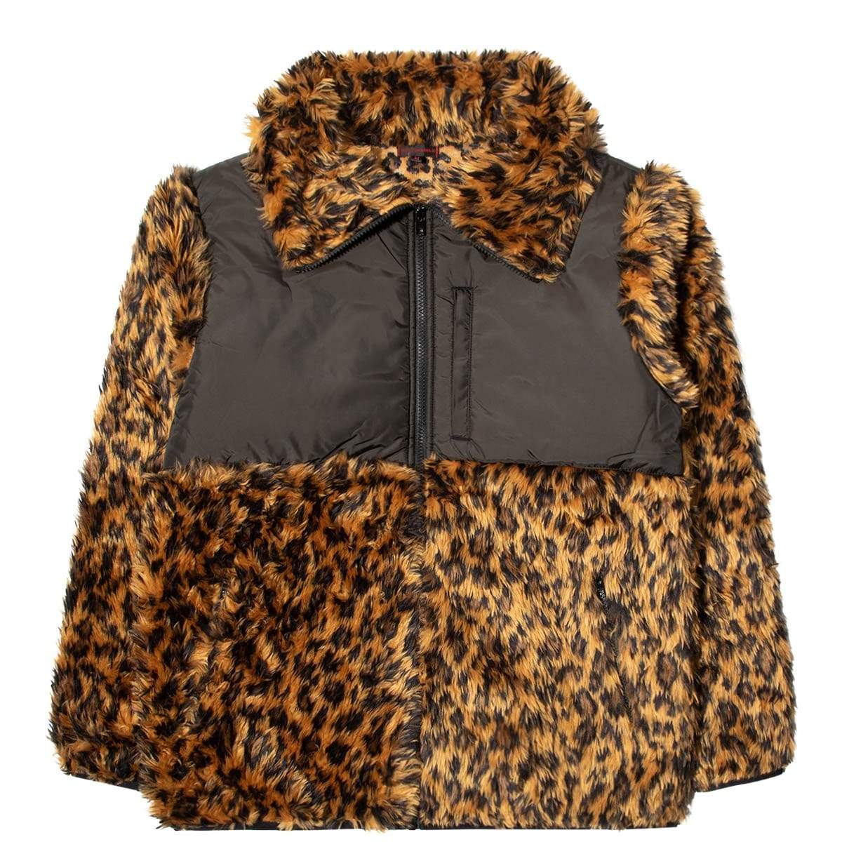 CLOT Outerwear LEOPARD PRINT PUFFER / BUBBLE COAT