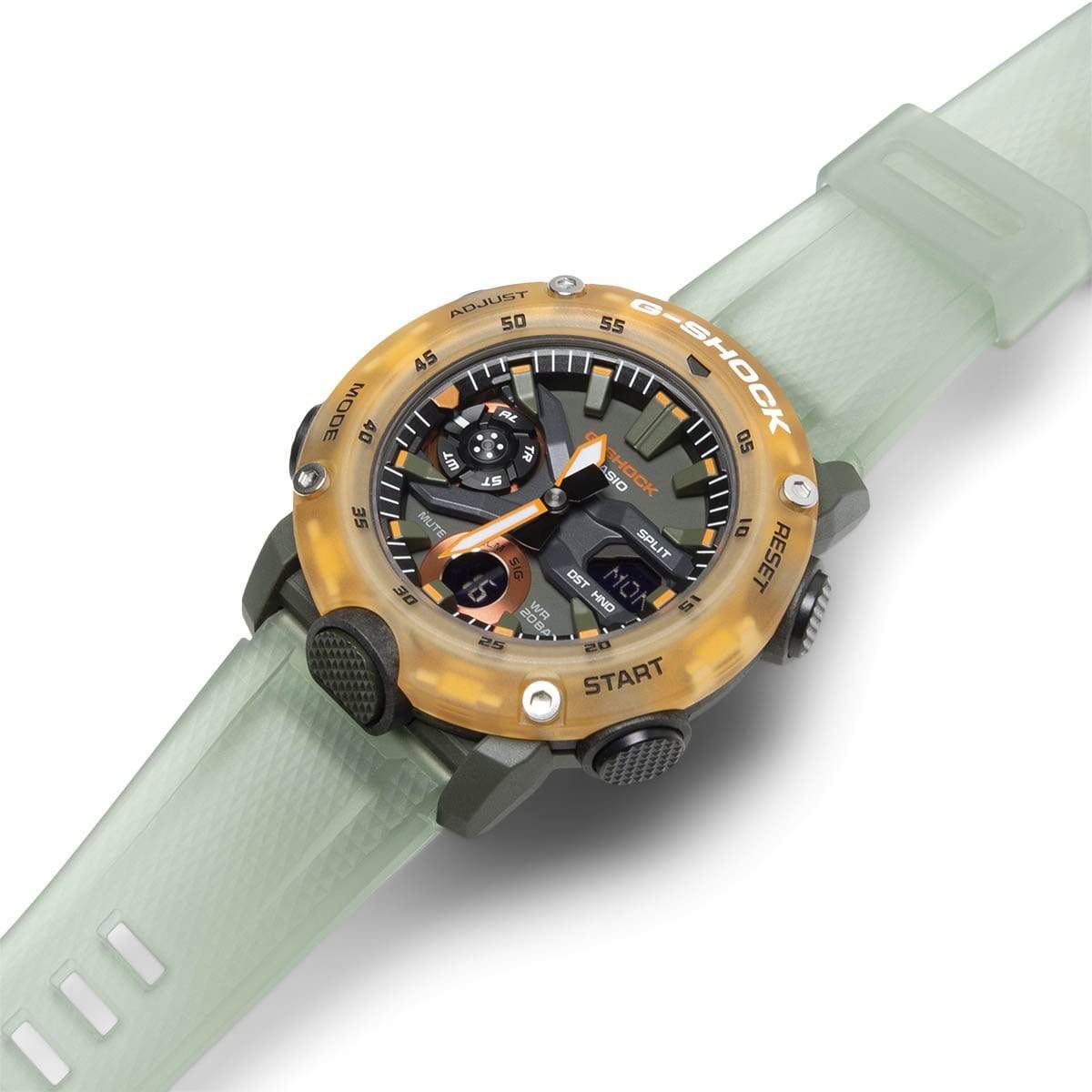 G-Shock Watches GREEN TRANSLUCENT / O/S GA2000HC-3A