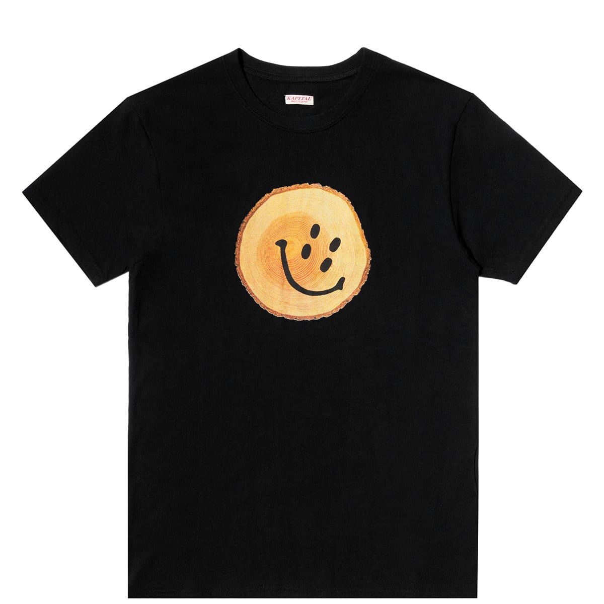 Kapital T-Shirts 20/-JERSEY CREW T (RAIN SMILE TRUNK)