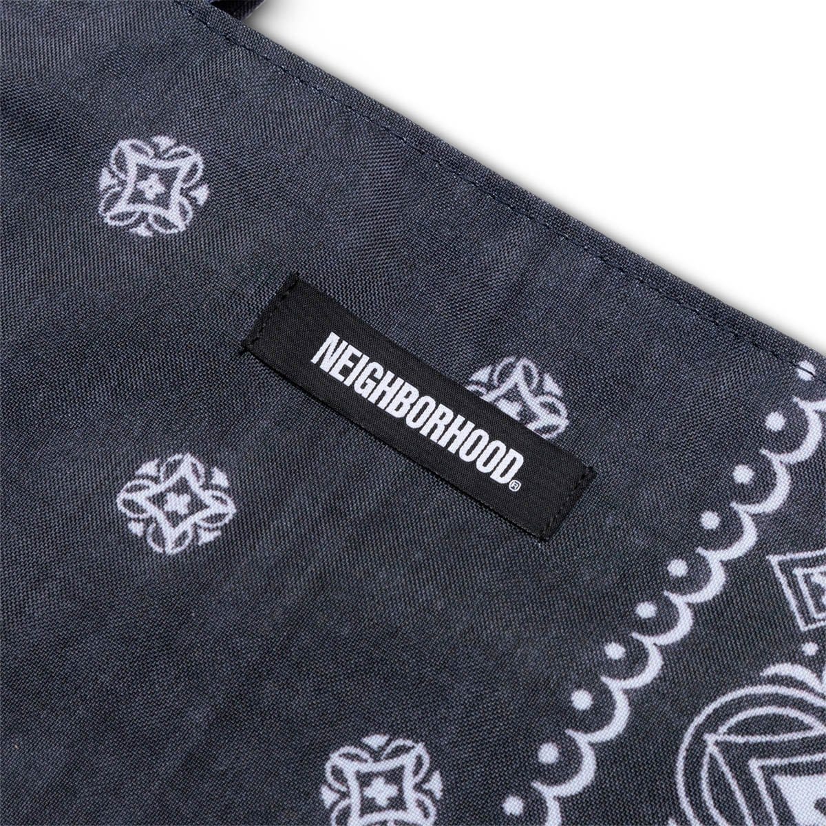 BANDANA CHOPPED TOTE / E-LUGGAGE Black x Navy – Bodega