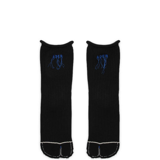 Ader Error Socks BLACK / O/S NEEDLE TABY SOCKS 12