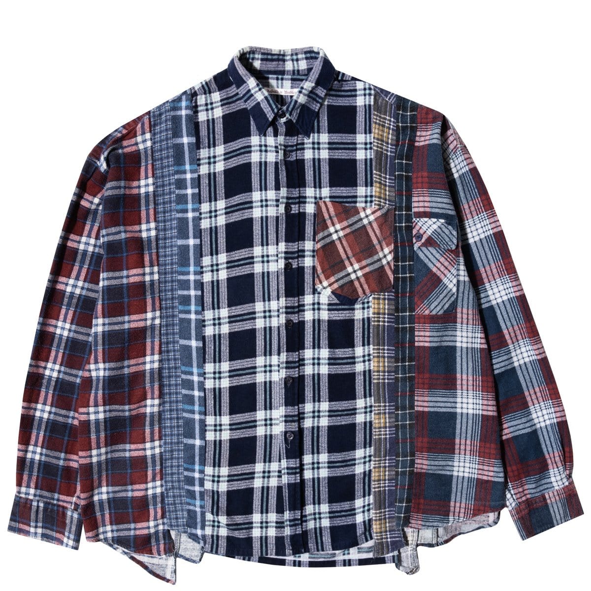 Needles Shirts ASSORTED / O/S / GL291 FLANNEL SHIRT - WIDE 7 CUTS SHIRT SS20 15