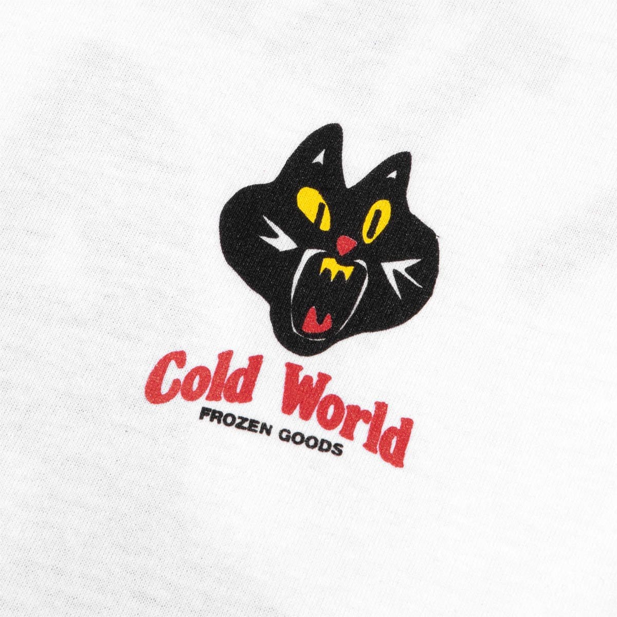 Cold World Frozen Goods T-Shirts JAZZ CAT T-SHIRT