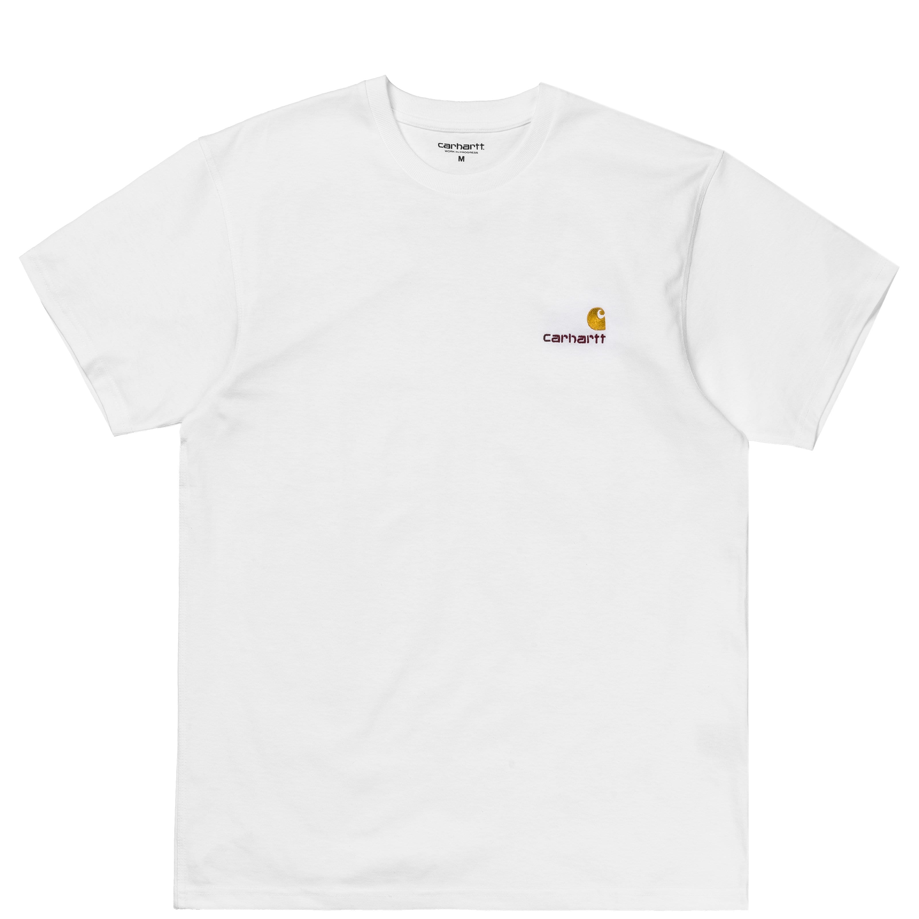Carhartt W.I.P. T-Shirts S/S AMERICAN SCRIPT T-SHIRT