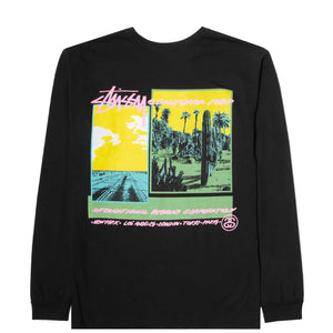 Stüssy T-Shirts PALM DESERT PIG. DYED LS TEE