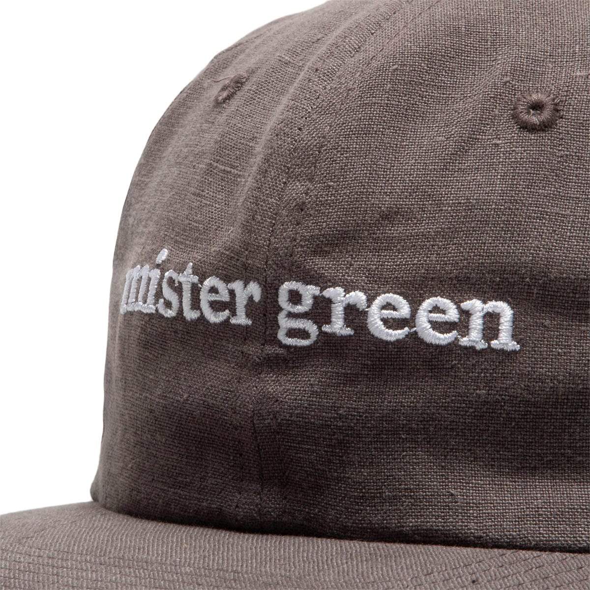 Mister Green Headwear CHARCOAL / O/S WORDMARK CAP