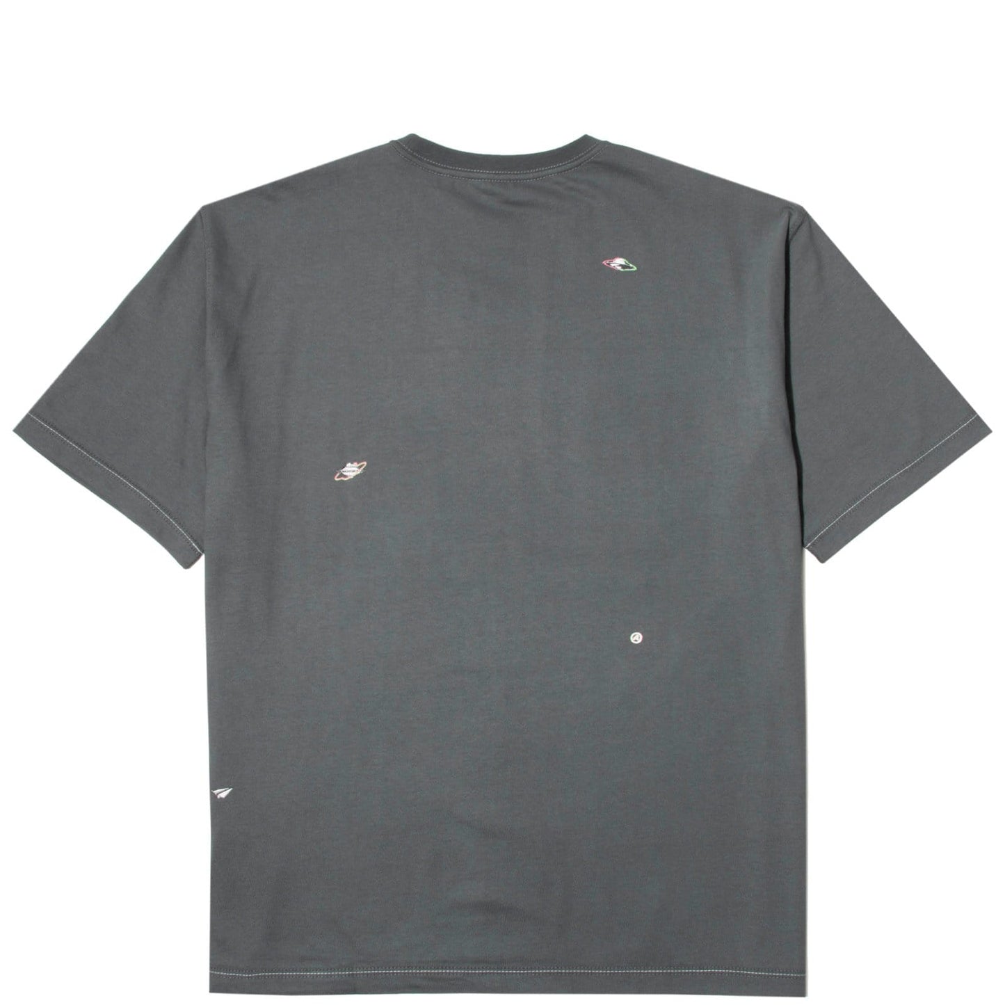 Ader Error T-Shirts OVERSIZED CROP GRAPHIC TOP