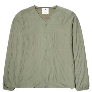 FLEXIBLE INSULATED CARDIGAN Olive – Bodega