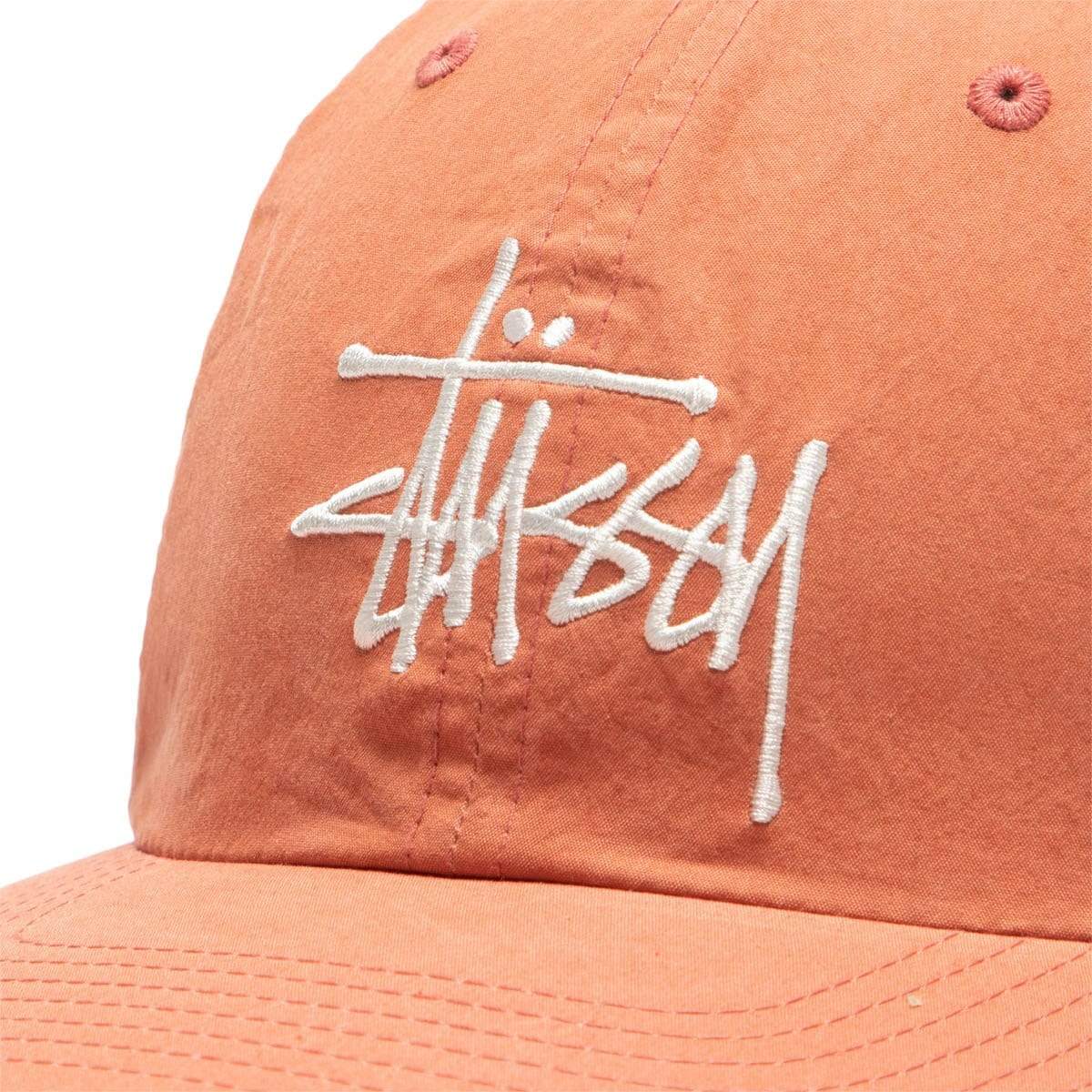 Stüssy Headwear CORAL / O/S BIO WASHED BIG LOGO LOW PRO