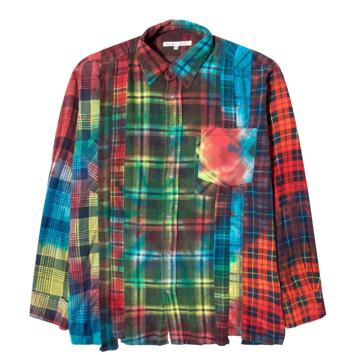 Needles Shirts ASST / M 7 CUTS FLANNEL TIE DYE SHIRT FW20 6