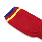 Load image into Gallery viewer, Kapital Socks RED / O/S 144 YARNS SUPER-DRY IVY HEEL-SMILIE SOCKS
