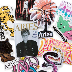 Aries Odds & Ends BLACK / O/S AW21 STICKER PACK
