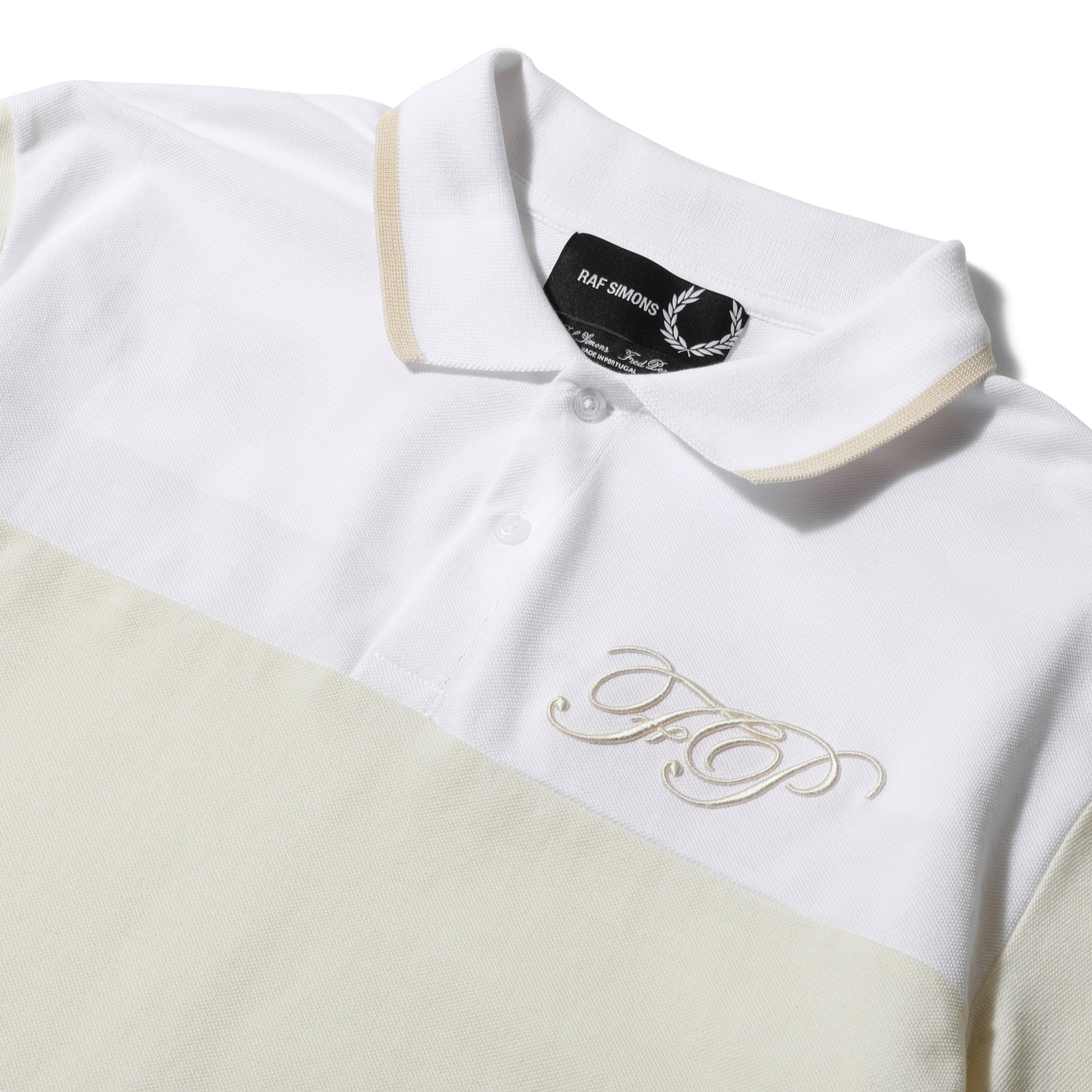Fred Perry Shirts x Raf Simons EMBROIDERED INITIAL PIQUE SHRT
