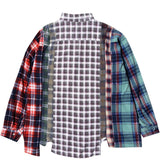 Needles Shirts ASSORTED / O/S FLANNEL SHIRT - WIDE 7 CUTS SHIRT SS20 13