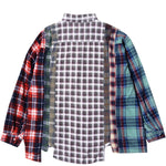 Load image into Gallery viewer, Needles Shirts ASSORTED / O/S FLANNEL SHIRT - WIDE 7 CUTS SHIRT SS20 13
