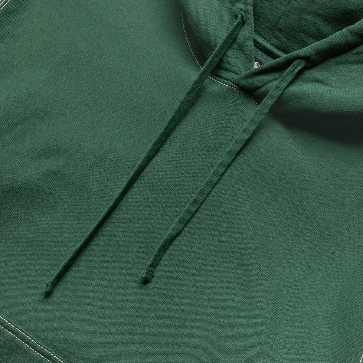 CONTRAST STITCH LABEL HOOD