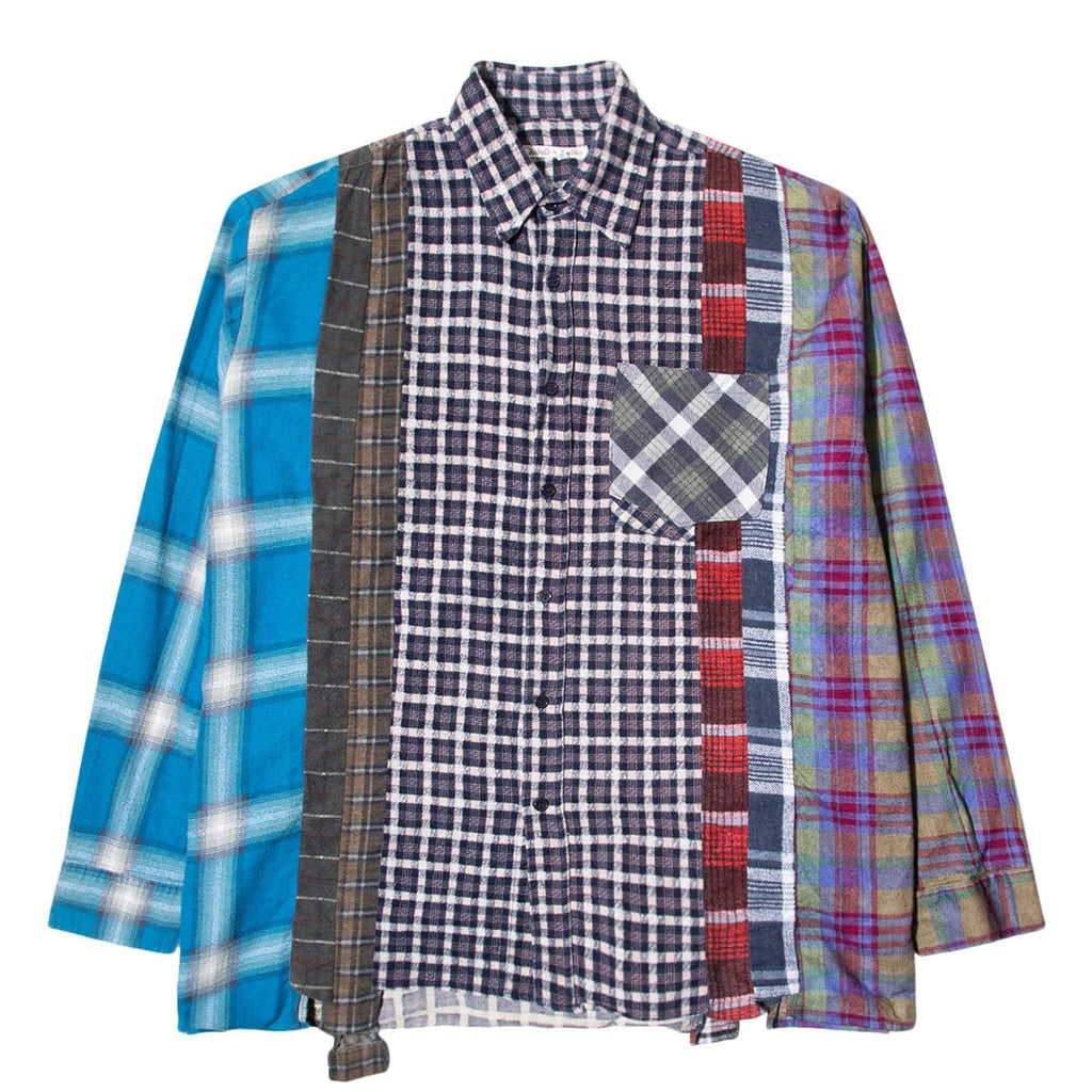 Needles Shirts ASST / XL 7 CUTS FLANNEL SHIRT FW20 21