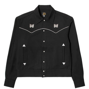 PIPING COWBOY JACKET Black – Bodega