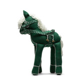 BODE Odds & Ends GREEN/CREAM / O/S WOOL PONY (SMALL)