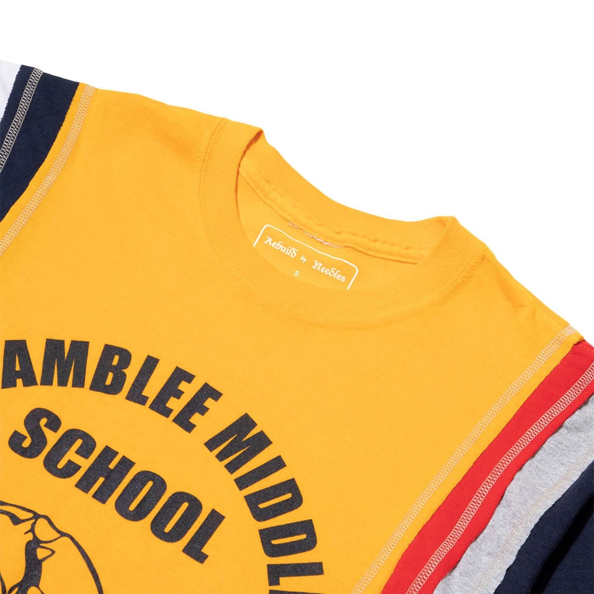 Needles T-Shirts ASSORTED / S 7 CUTS SS TEE COLLEGE SS20 27