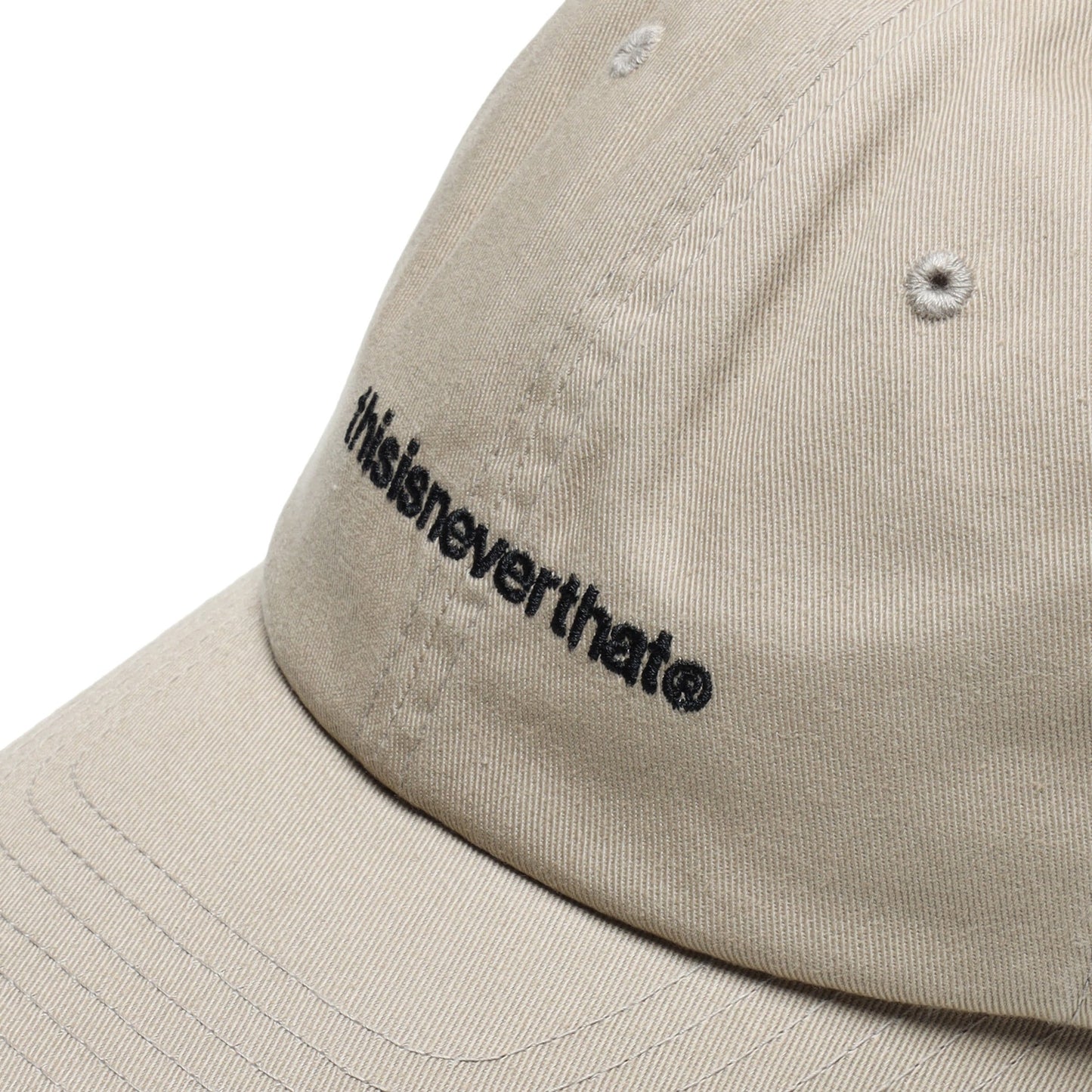 thisisneverthat Headwear BEIGE / O/S T LOGO CAP