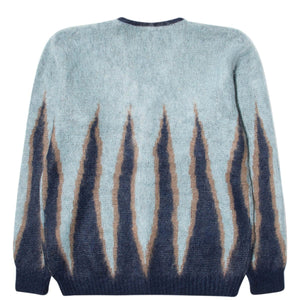 MOHAIR CARDIGAN - FLAME Navy – Bodega