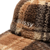 Stüssy Headwear BROWN / O/S SHERPA FLEECE LOW PRO CAP