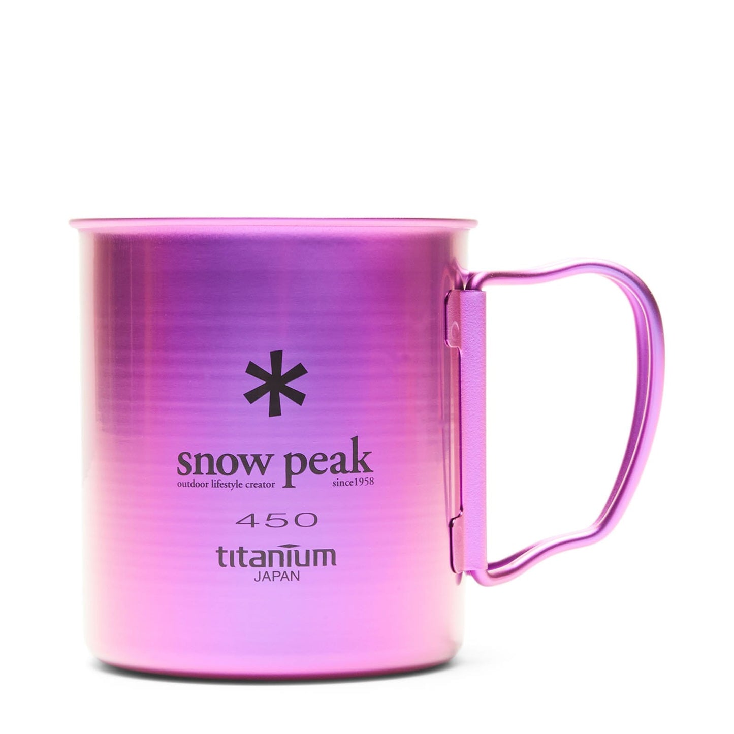 Snow Peak Bags & Accessories PURPLE / O/S TITANIUM SINGLE CUP 450