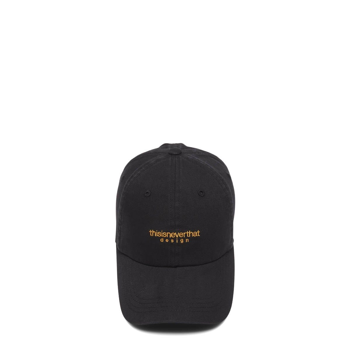 thisisneverthat Headwear BLACK / O/S / TN21SHW020 DSN-LOGO CAP