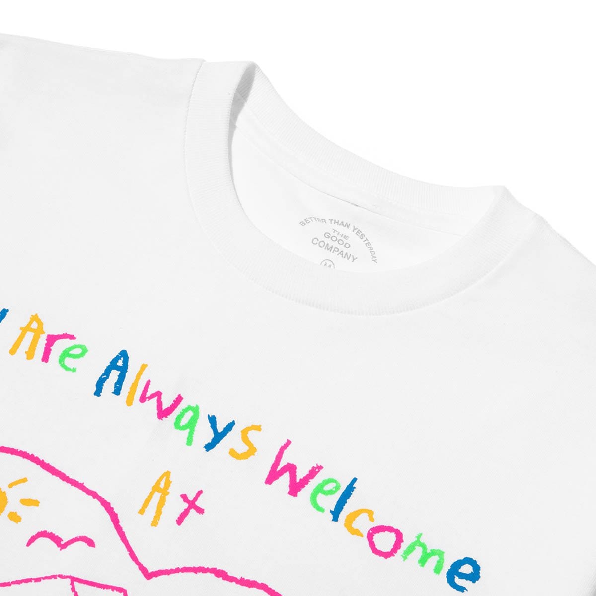 WELCOME TEE WHITE / MULTICOLOR M TGCSP2011