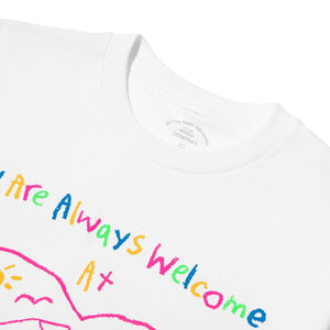 WELCOME TEE WHITE / MULTICOLOR M TGCSP2011