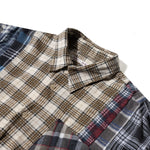 Load image into Gallery viewer, Needles Shirts ASSORTED / O/S FLANNEL SHIRT - WIDE 7 CUTS SHIRT SS20 24
