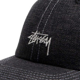 Stüssy Headwear BLACK / OS LOOSE WEAVE STOCK STRAPBACK