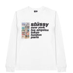 Load image into Gallery viewer, Stüssy T-Shirts ITALIC COLLAGE LS TEE

