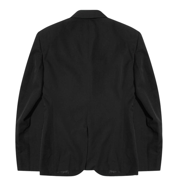 WOOL GABARDINE BLAZER Black – Bodega