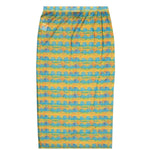 Load image into Gallery viewer, Stüssy Bottoms WOMEN&#39;S PRINTED PLAID MESH TUBE SKIRT
