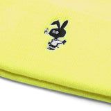 Cold World Frozen Goods Headwear SAFETY YELLOW / OS COLD BUNNY BEANIE